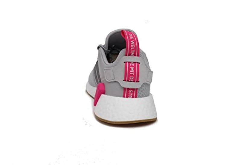 adidas Originals Women´s NMD_R2 W Running Shoe, Two/Grey Three/Shock Pink, 10 M US 144193298