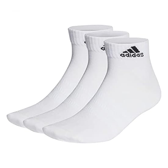 adidas Thin And Light 3 Pairs Ankle Socks Calzini Unisex - Bambini e ragazzi 973000578