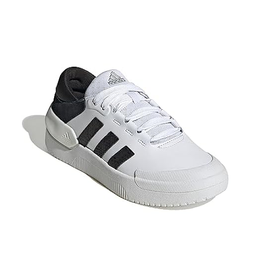adidas Court Funk, Shoes-Low (Non Football) Donna, Ftwr White/Core Black/Matte Silver, 40 EU 468147827