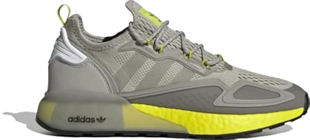 Adidas ZX 2K Boost Scarpe da corsa grigio/bianco/giallo