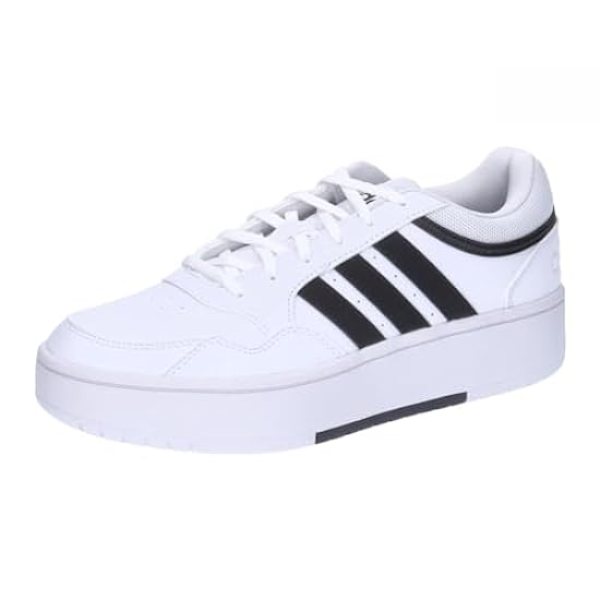 adidas Hoops 3.0 Bold Shoes, Scarpe Basse Non da Calcio Donna, Ftwr White/Core Black/Core Black, 44 EU 022766892