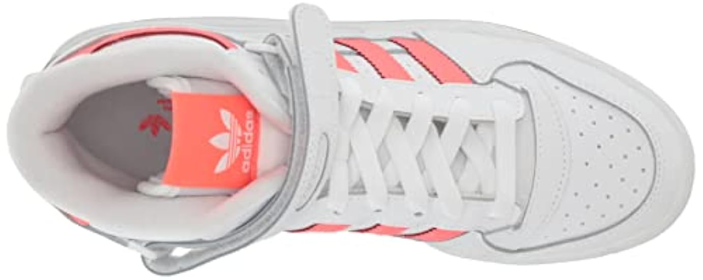 adidas Originals Women´s Forum Mid Sneaker, White/Turbo/Gum, 8 660010748