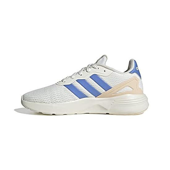 adidas NEBZED, Sneaker Donna, Core White/Blue Fusion/Bl