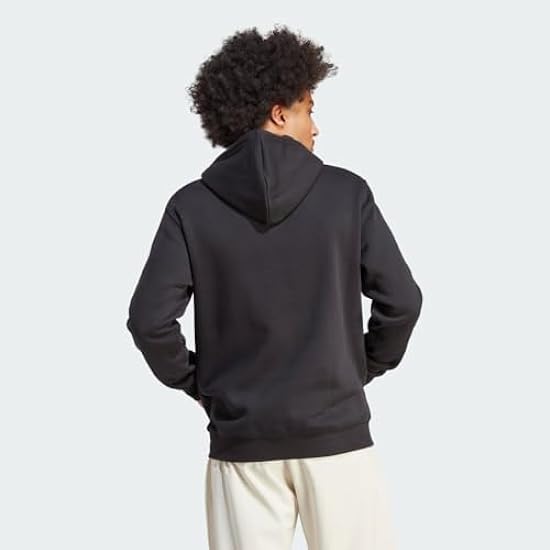 adidas Originals Men´s Trefoil Essentials Hoodie, Black, Small 015681984
