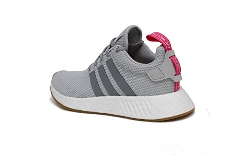 adidas Originals Women´s NMD_R2 W Running Shoe, Two/Grey Three/Shock Pink, 10 M US 144193298