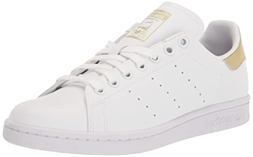 adidas Originals Stan Smith W Sneakers Donna, bianco/sabbia beige met/marrone gessoso, 10.5 817695413