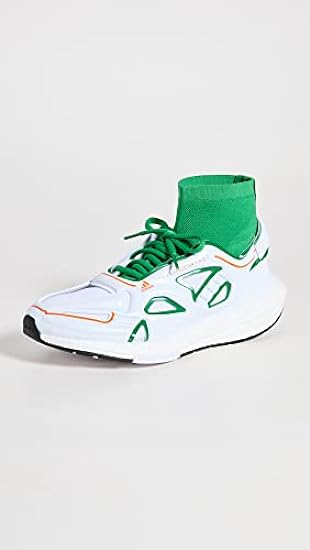 adidas by Stella McCartney Sneakers da donna Ultraboost 22 Elevated, Verde/Bianco/Arancione Semi Impatto, 38 EU 595128971
