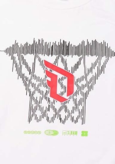 adidas Dame Logo Tee, T-Shirt Uomo, White, 2XL 419878004