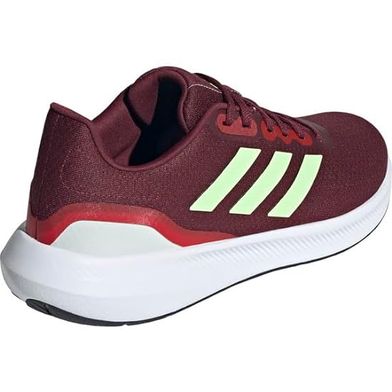 adidas Runfalcon 3.0, Scarpe da Ginnastica Uomo, Shadow Red Green Spark Better Scarlet, 41 1/3 EU 559321688