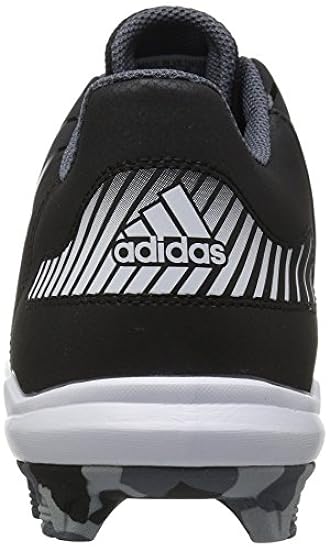 adidas Men´s Icon MD Baseball Shoe, Black/White/Onix, 6.5 M US 376523010
