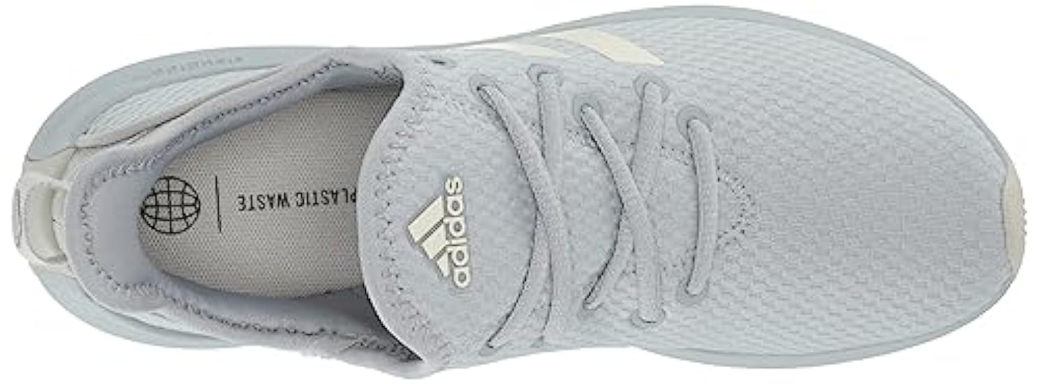 adidas Women´s Cloudfoam Pure Sportswear Sneaker, Halo Silver/Orbit Grey/Grey, 9.5 465783150