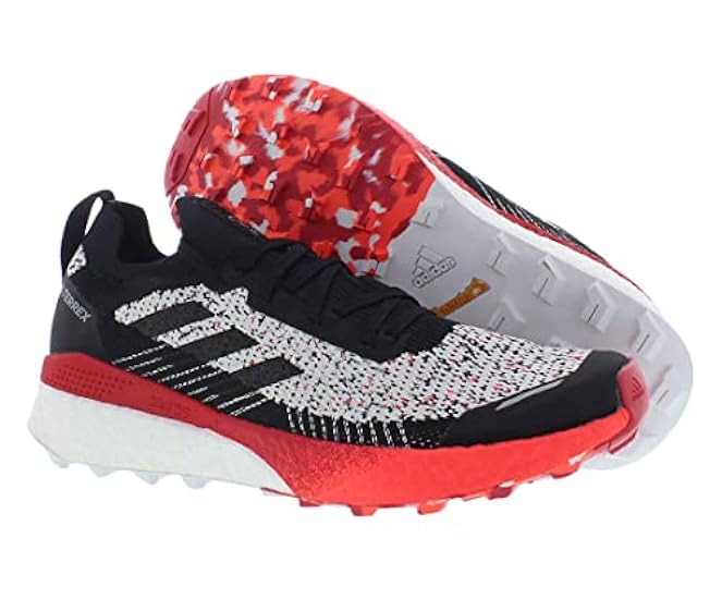 adidas Terrex Two Ultra Parley Trail Running - Scarpe da ginnastica da uomo, colore: nero, bianco sporco 663087958