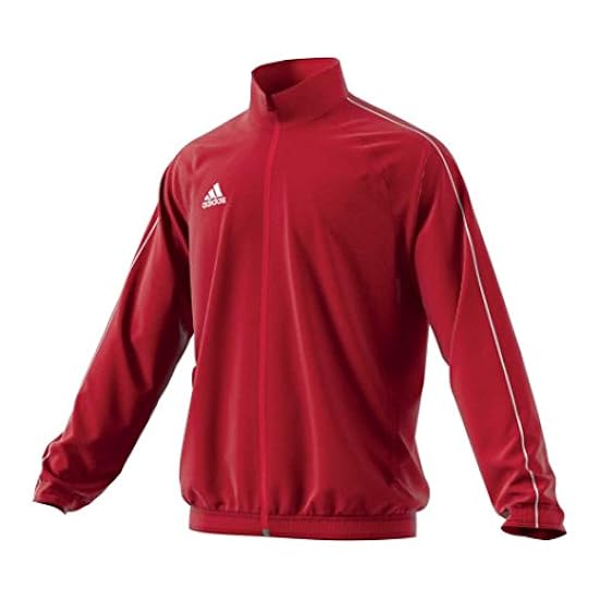 adidas Core18 Jacket Youth, Giacca Uomo, Rosso (Rosso/Bianco), XL 138383629