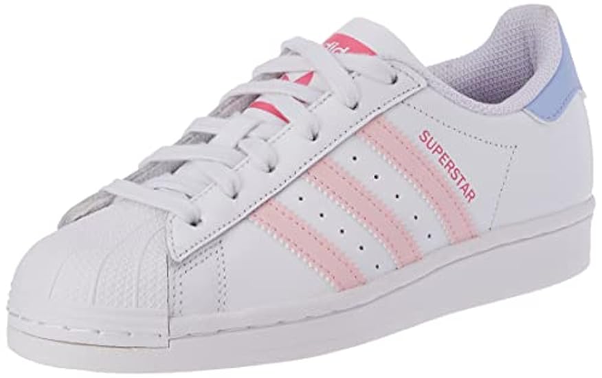 ADIDAS Superstar W, Sneaker Donna, Ftwr White/Clear Pin