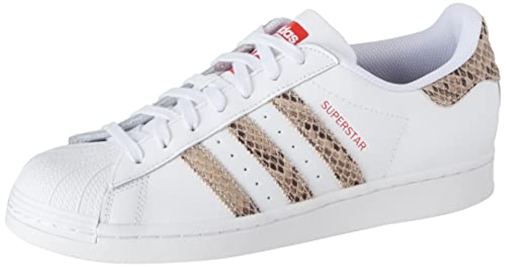 adidas Originals Donna Superstar W Scarpe, Bianco sporc