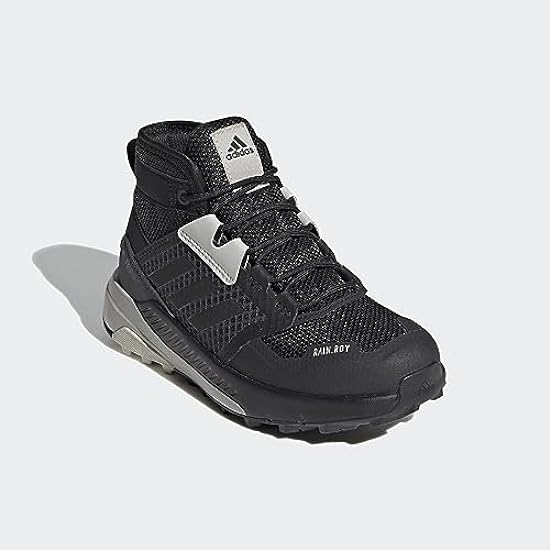 adidas Terrex Trailmaker Mid RAIN.RDY Hiking Shoes, Scarpe da Escursionismo Unisex - Bambini e ragazzi, Core Black Core Black Alumina, 28.5 EU 292210543