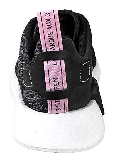 adidas Originals Women´s NMD_R2 W Running Shoe, Core Black/Wonder Pink, 10 M US 814424371