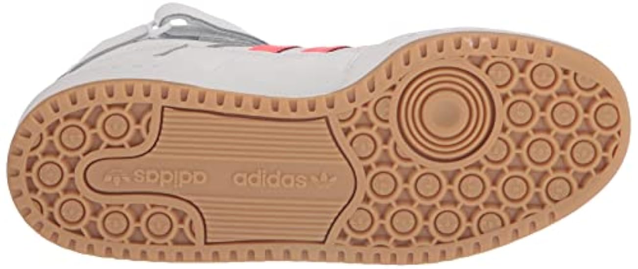 adidas Originals Women´s Forum Mid Sneaker, White/Turbo/Gum, 9 875451891