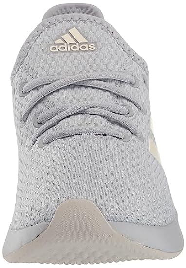 adidas Women´s Cloudfoam Pure Sportswear Sneaker, Halo Silver/Orbit Grey/Grey, 9.5 465783150